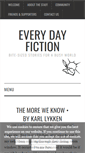 Mobile Screenshot of everydayfiction.com
